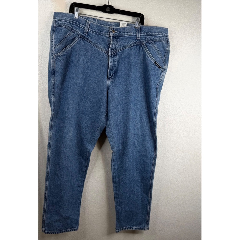 Rocky Mountain Rockies Women's Jeans Sz 24 Tapered High Waist 90s Western Rodeo
